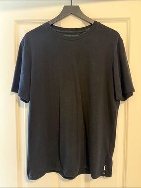 Scotch & Soda Black Short Sleeve Tee